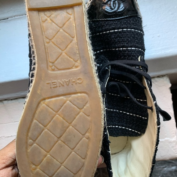 Chanel CC High Top Espadrilles - Picture 4 of 4